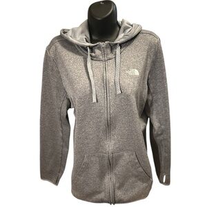 The North Face Women's Gray Full-Zip Hoodie